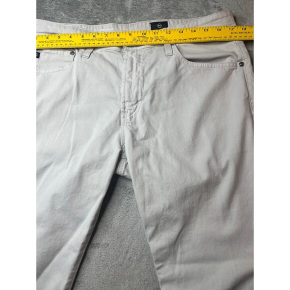 AG Adriano Goldschmied The Everett Pants Men 34x36 Slim Straight Chino - Picture 3 of 9